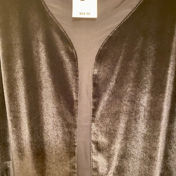 Ashley Stewart Faux Velvet/Velour Sheath Dress - Picture 4 of 4